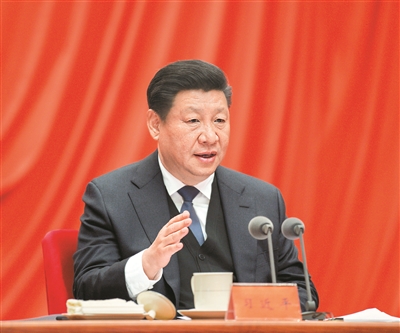 1月11日,中共中央总书记、国家主席、中央军委主席习近平在中国共产党第十九届中央纪律检查委员会第三次全体会议上发表重要讲话。
